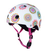 Micro M 52-56 cm colorful dots children's helmet
