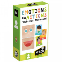Headu kartice čustva in izrazi Montessori