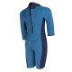 Konfidence neoprenska obleka kratek rokav blue XS 3-4 leta
