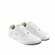 Barebarics sneakers Zing leather white & gold