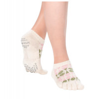 Knitido socks Mori Balance ivory/pink
