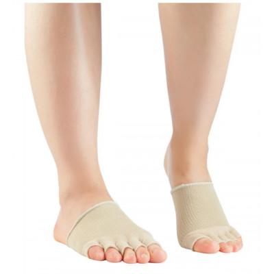 Knitido nogavice Hallux Valgus Compression Bands open beige