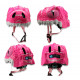 Crazy animal 49-55 cm dragon pink children's helmet