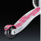 Micro skiro Maxi Deluxe Flux pink LED