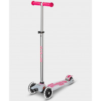 Micro scooter Maxi Deluxe Flux pink LED