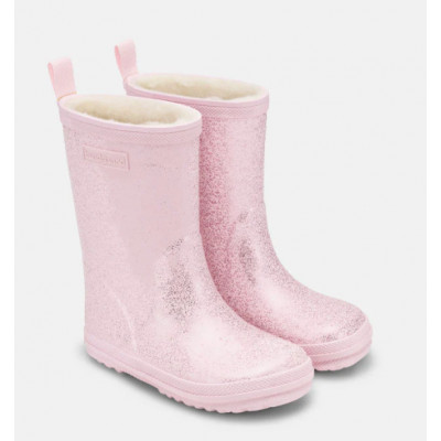 Bundgaard rain boots Charly High Warm Rose Sparkle