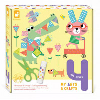 Janod cut and paste set 4+