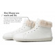 Ahinsa winter sneakers Tara 2.0 white