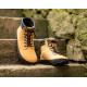 Ahinsa autumn ankle shoes Shuma 2.0 mustard