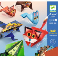 Djeco origami Skakajoče živali