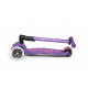 Micro Maxi Deluxe LED foldable purple scooter